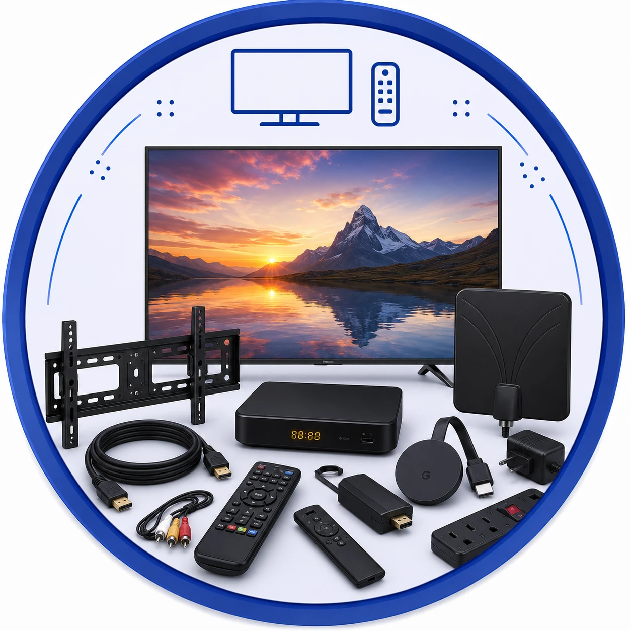 tvs and accessories